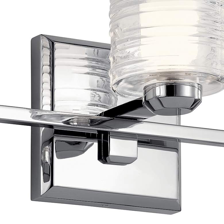 Kichler Giarosa 22 1/4" Wide 3-Light Chrome Metal Bath Light