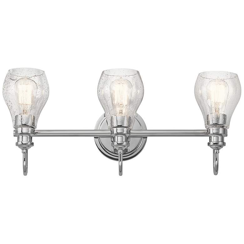 Kichler Greenbrier 23 3/4" Wide Chrome 3-Light Bath Light