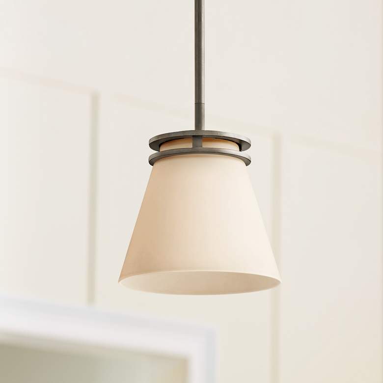 Kichler Hendrick 8" Wide Brushed Nickel Mini Pendant