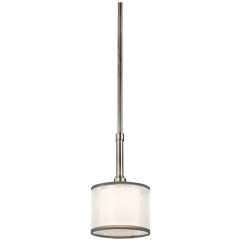 Kichler Lacey Collection 6" Wide Antique Pewter Mini Pendant