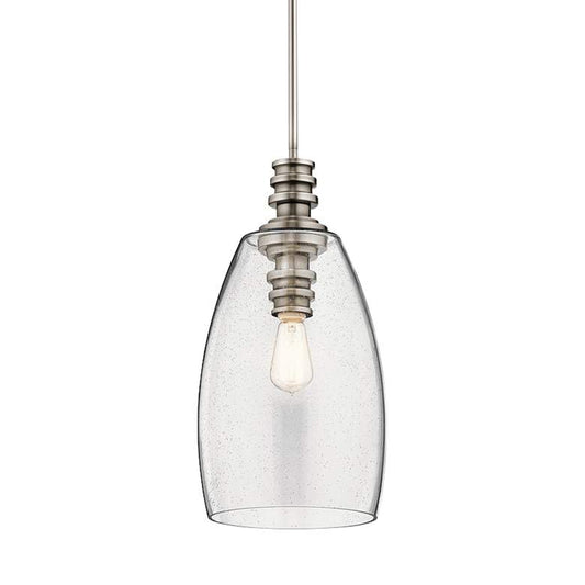 Kichler Lakum 10" Wide Classic Pewter Mini Pendant