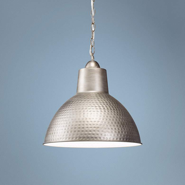 Kichler Missoula 13 1/2" Wide Antique Pewter Pendant