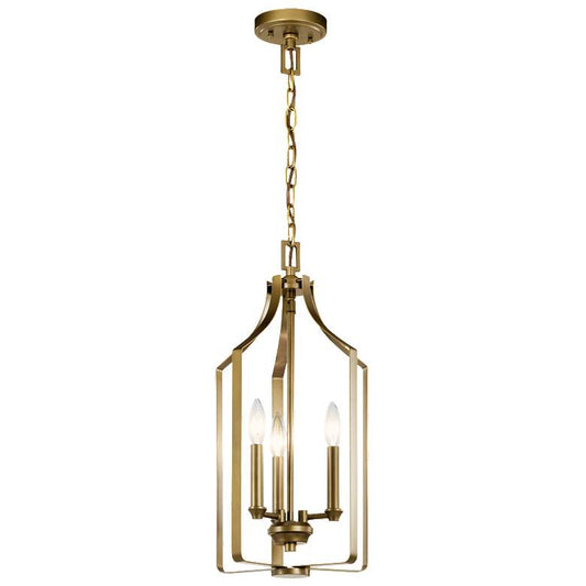 Kichler Morrigan Natural Brass Indoor Pendant