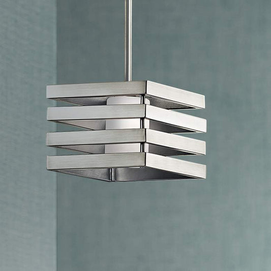 Kichler Realta 12"W Brushed Nickel Mini Pendant