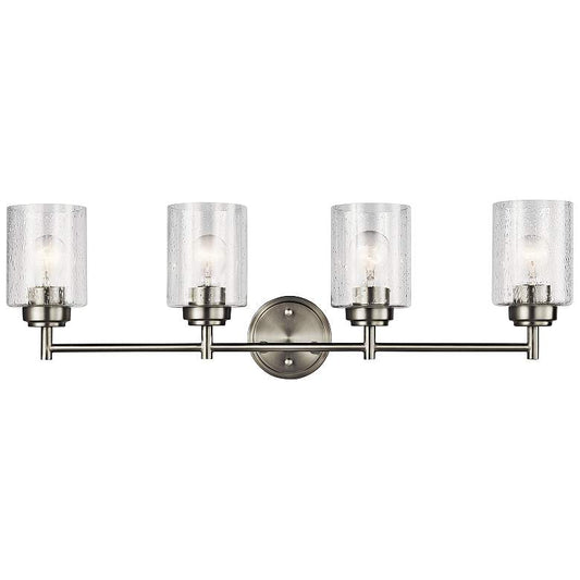 Kichler Winslow 30" Wide Brushed 4-Light Bath Light