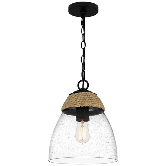 Kingstide 1-Light Matte Black Mini Pendant