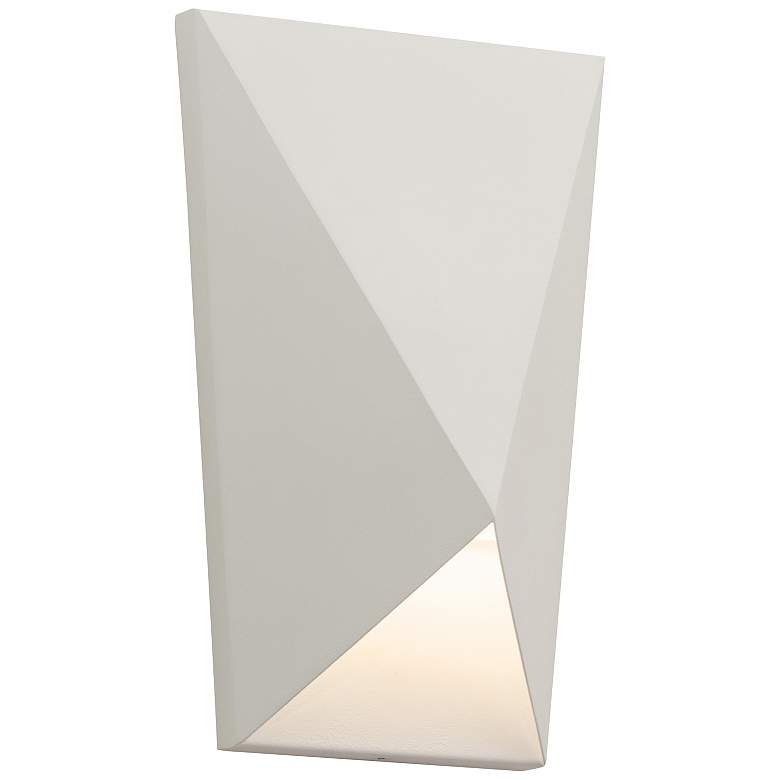 Knox 10" High White LED Outdoor Wall Light