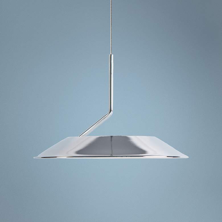 Koncept Royyo 6 1/2" Wide Polished Nickel Mini Pendant