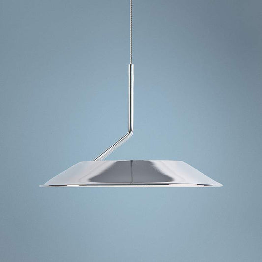 Koncept Royyo 6 1/2" Wide Polished Nickel Mini Pendant
