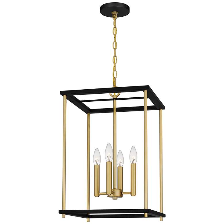 Kynwyd 4-Light Matte Black Pendant