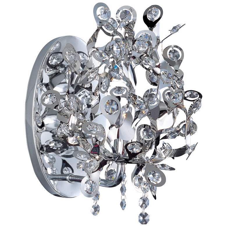 Maxim Comet Collection 10" High Chrome Wall Sconce