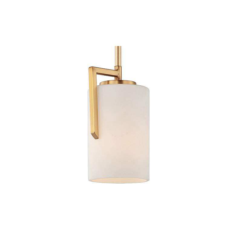 Maxim Dart 4 1/2" Wide Satin Brass Mini Pendant Light