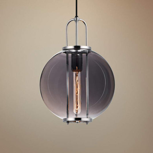 Maxim Minaret 10 1/2" Wide Polished Nickel Mini Pendant