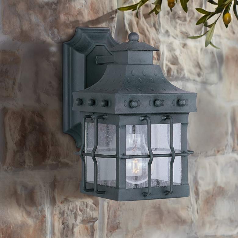 Maxim Nantucket 13" High Country Forge Outdoor Wall Light