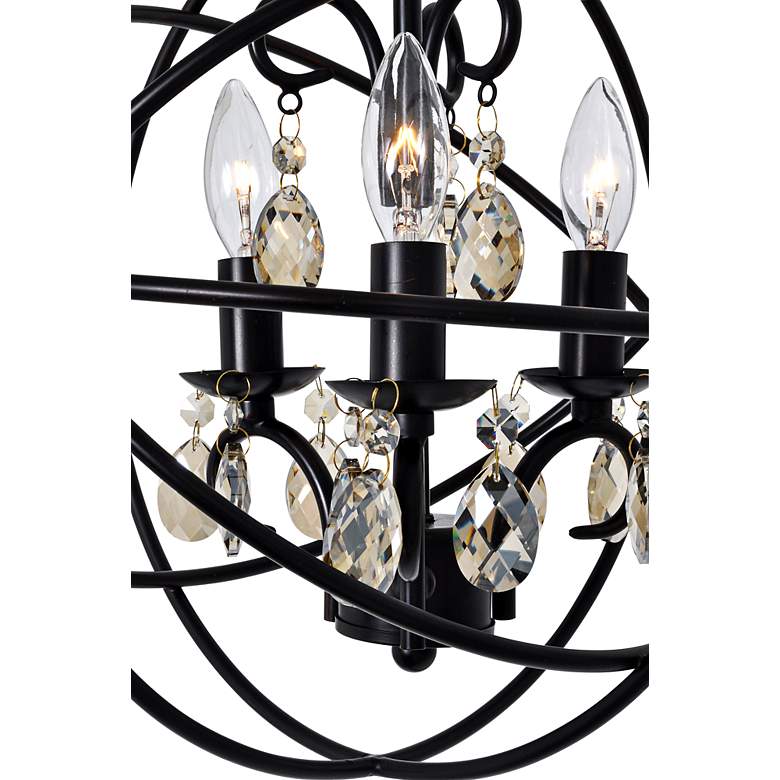 Maxim Orbit 12" Wide 3-Light Oil Rubbed Bronze Mini Pendant