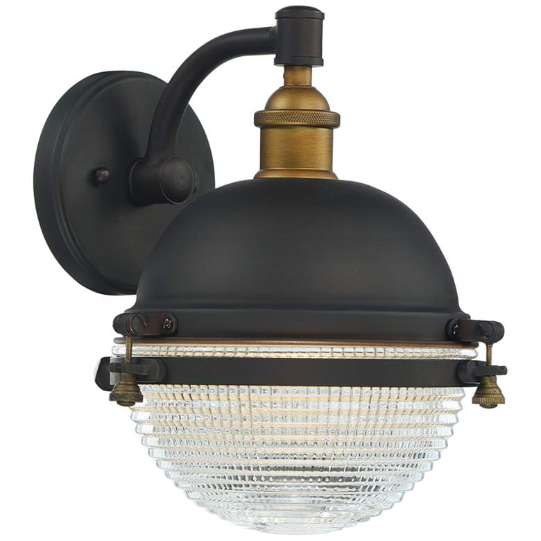 Maxim Portside 11" High Oil-Rubbed Bronze Outdoor Wall Light