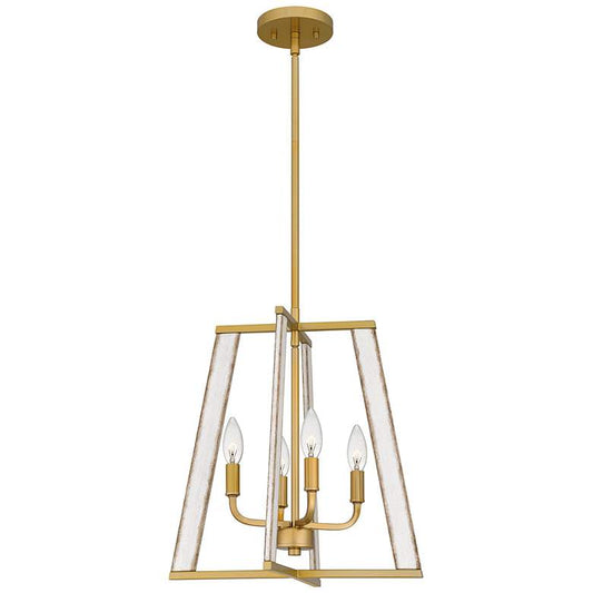 Mayline 4-Light Light Gold Pendant