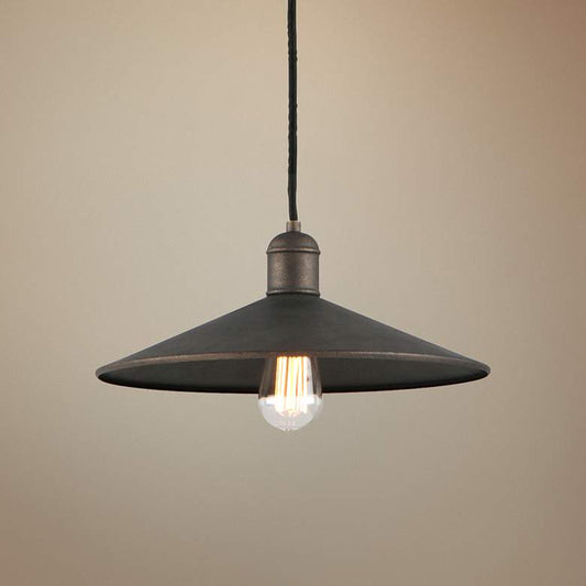 McCoy 14" Wide Vintage Bronze Pendant Light