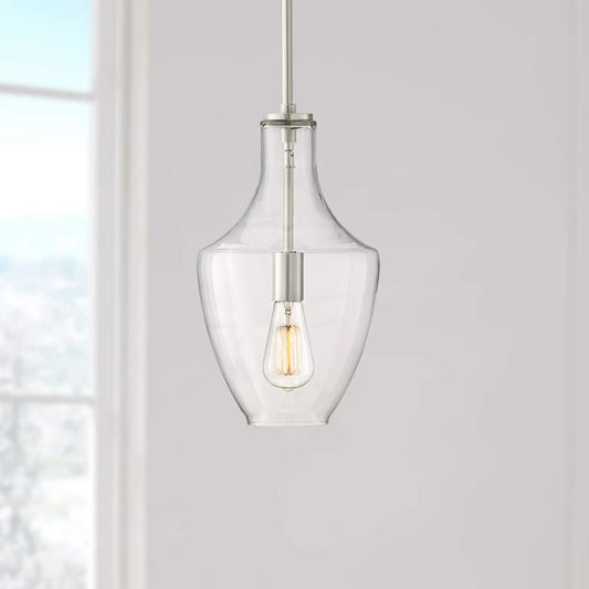 Milstone 8 3/4" Wide Brushed Nickel Mini Pendant