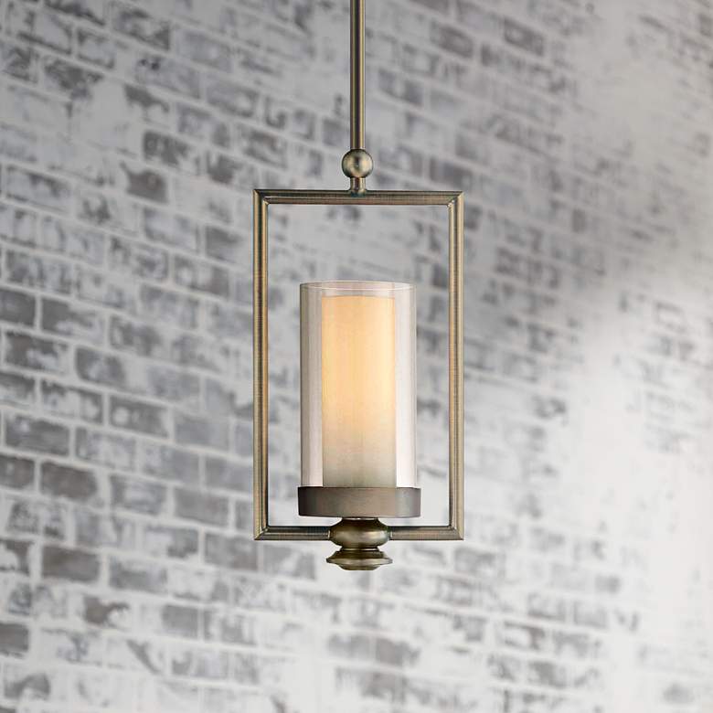 Minka Harvard Court Collection Mini Pendant Light