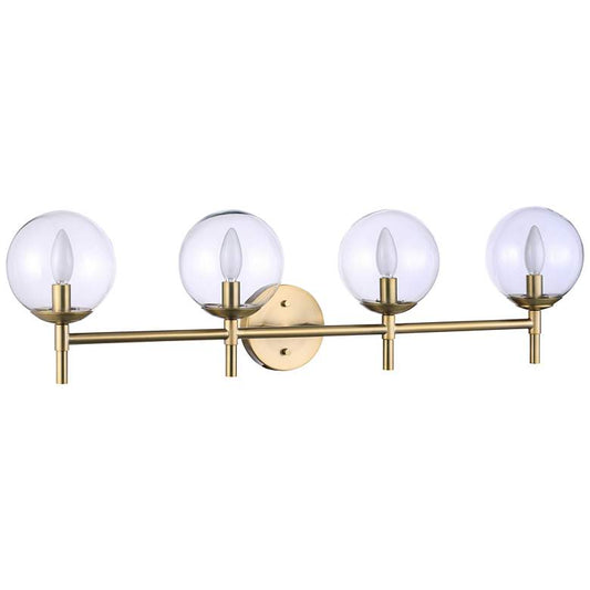 Minka-Lavery Auresa 4-Light Soft Brass Bath Light
