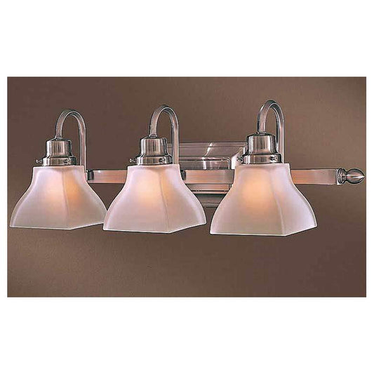 Minka-Lavery Mission Ridge 3-Light Brushed Nickel Bath Light