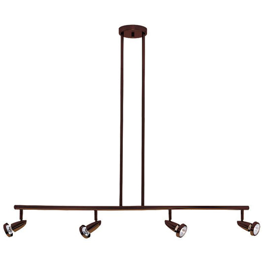 Mirage - 4-Light Bar Pendant - Bronze Finish