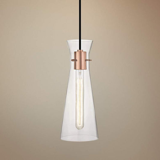 Mitzi Anya 5 1/2" Wide Polished Copper Mini Pendant