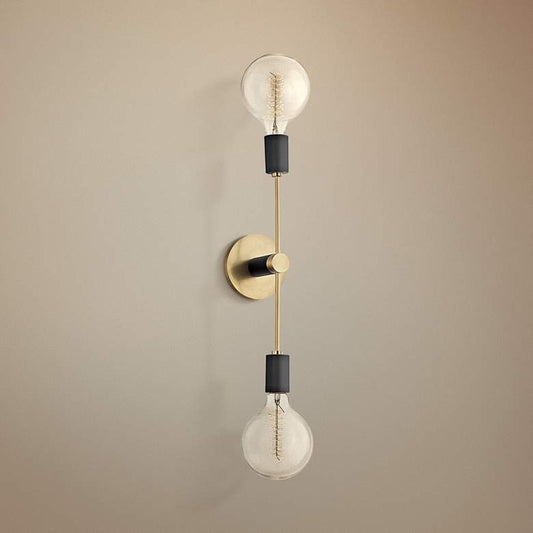 Mitzi Astrid 18" High Aged 2-Light Wall Sconce