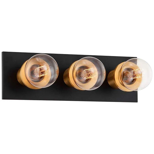 Mitzi Brandi 14" Wide Aged 3-Light Bath Light