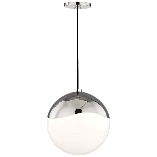 Mitzi Ella 10 1/2" Wide Polished Nickel Mini Pendant