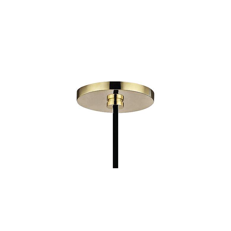 Mitzi Jasmine 17" Wide Polished Brass Pendant Light