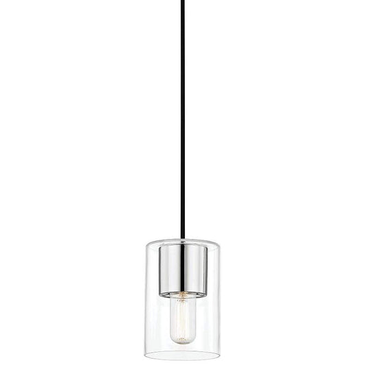 Mitzi Lula 5 1/4" Wide Polished Nickel Mini Pendant