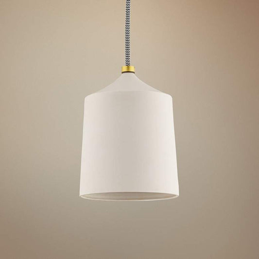 Mitzi Megan 5 3/4" Wide White Ceramic Mini Pendant Light