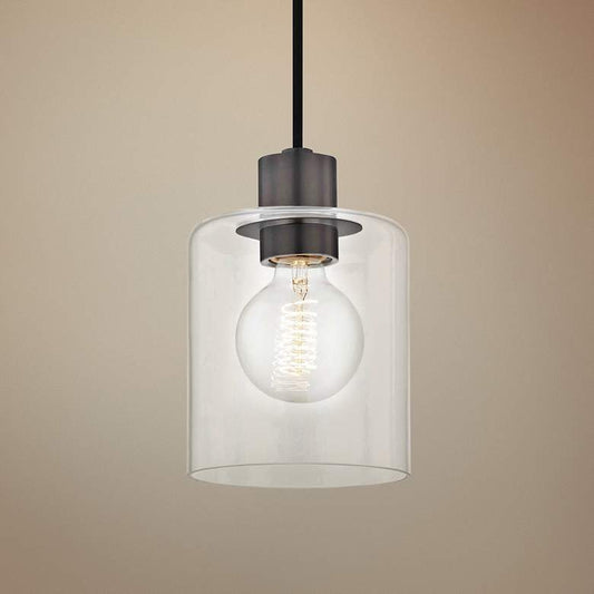 Mitzi Neko 5 1/2" Wide Old Bronze Mini Pendant