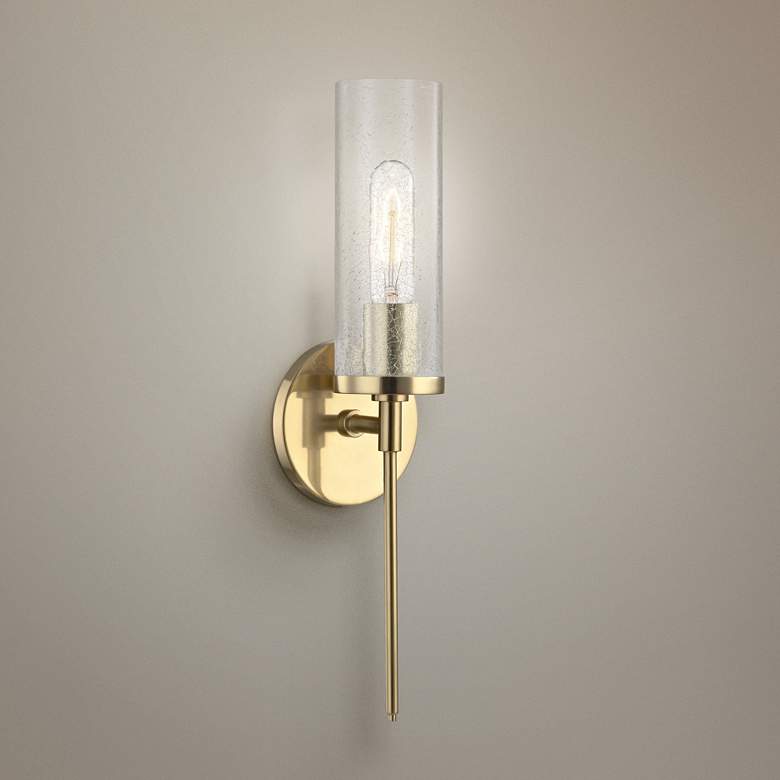 Mitzi Olivia 17 1/2" High Aged Wall Sconce