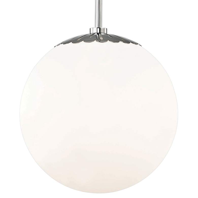 Mitzi Paige 10 1/2" Wide Polished Nickel Mini Pendant