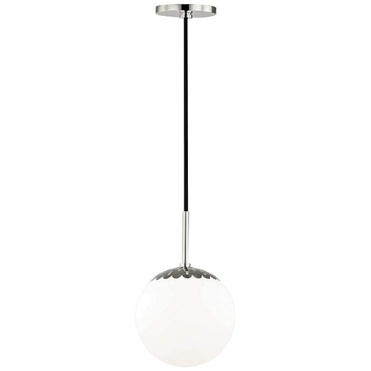 Mitzi Paige 7 1/2" Wide Polished Nickel Mini Pendant