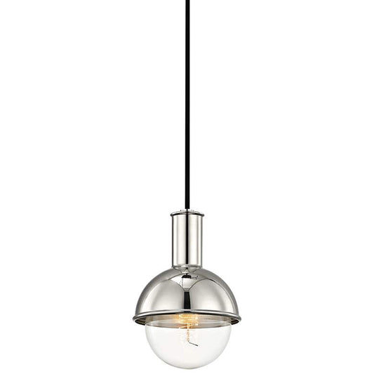 Mitzi Riley 6 1/4" Wide Polished Nickel Mini Pendant