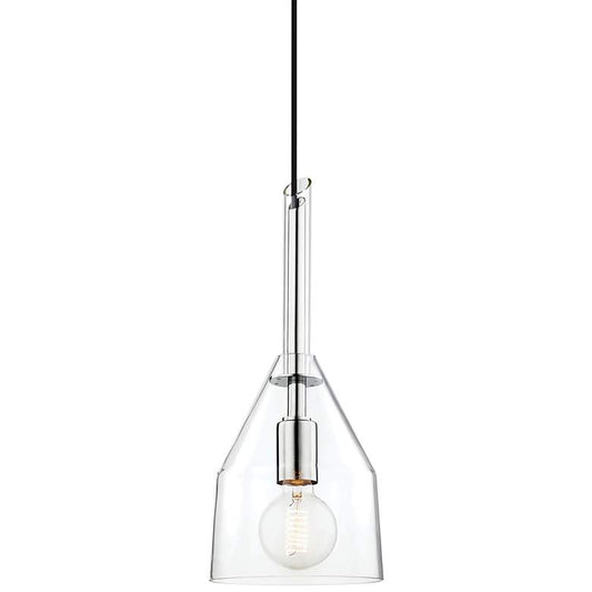 Mitzi Sloan 7" Wide Polished Nickel Mini Pendant