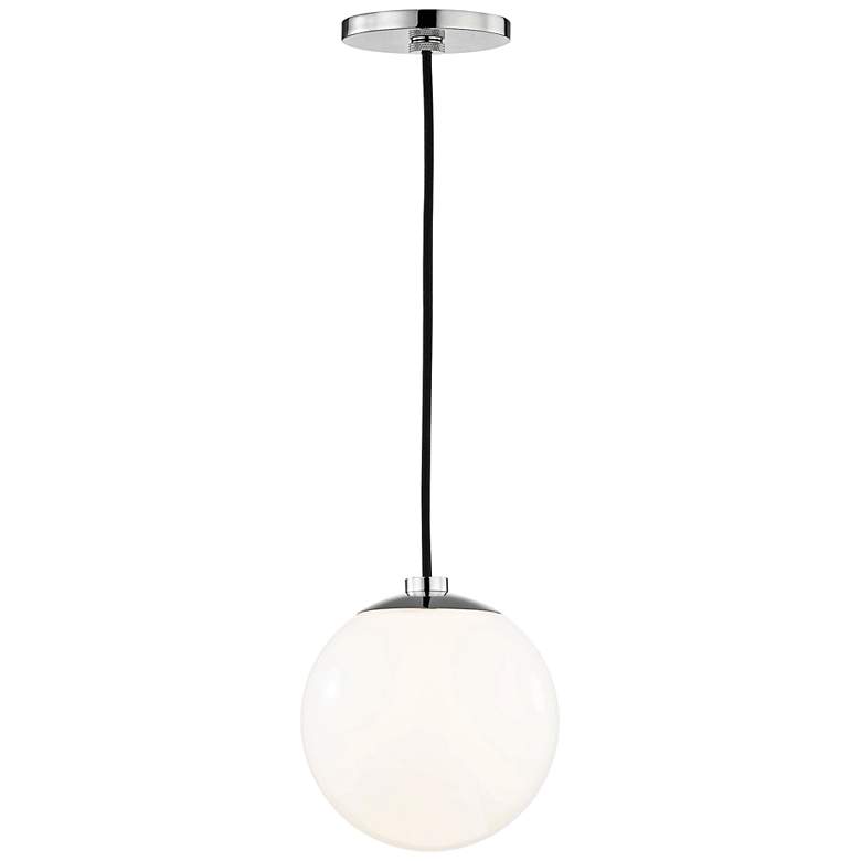 Mitzi Stella 7" Wide Polished Nickel Mini Pendant