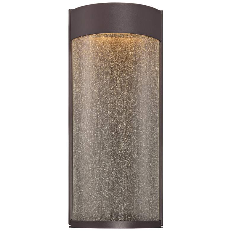 Modern Forms Rain 16" High Bronze LED Outdoor Wall Light