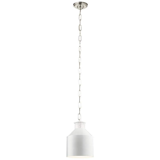 Montauk Mini Pendant White