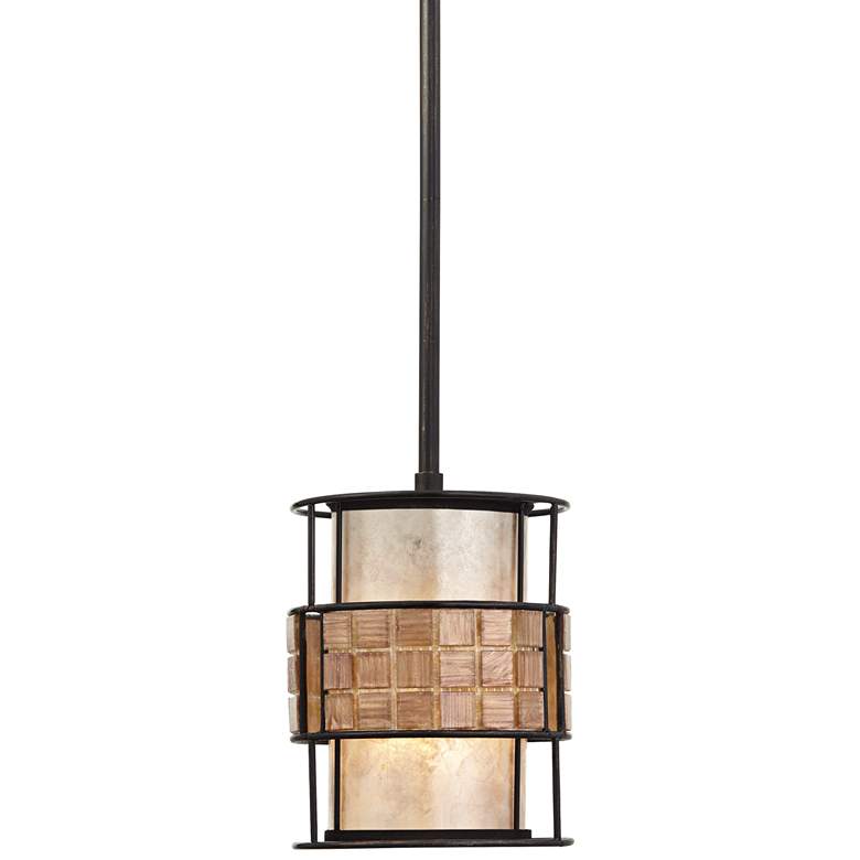 Quoizel Naturals Mica Mosaic Mini Pendant Light