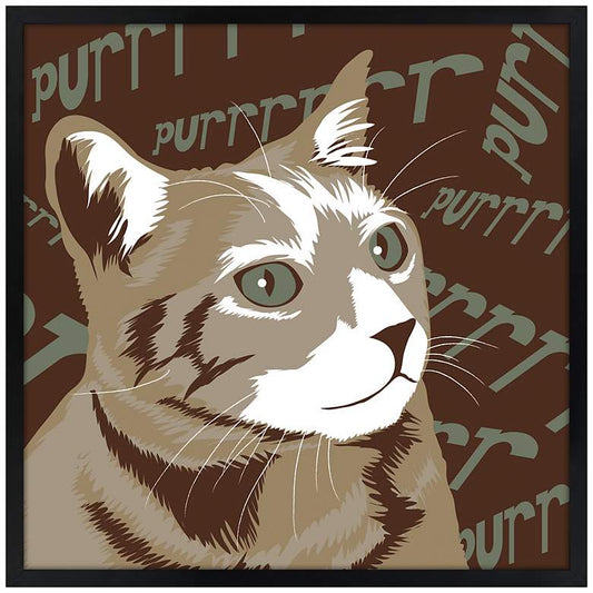 Purr Wall Art