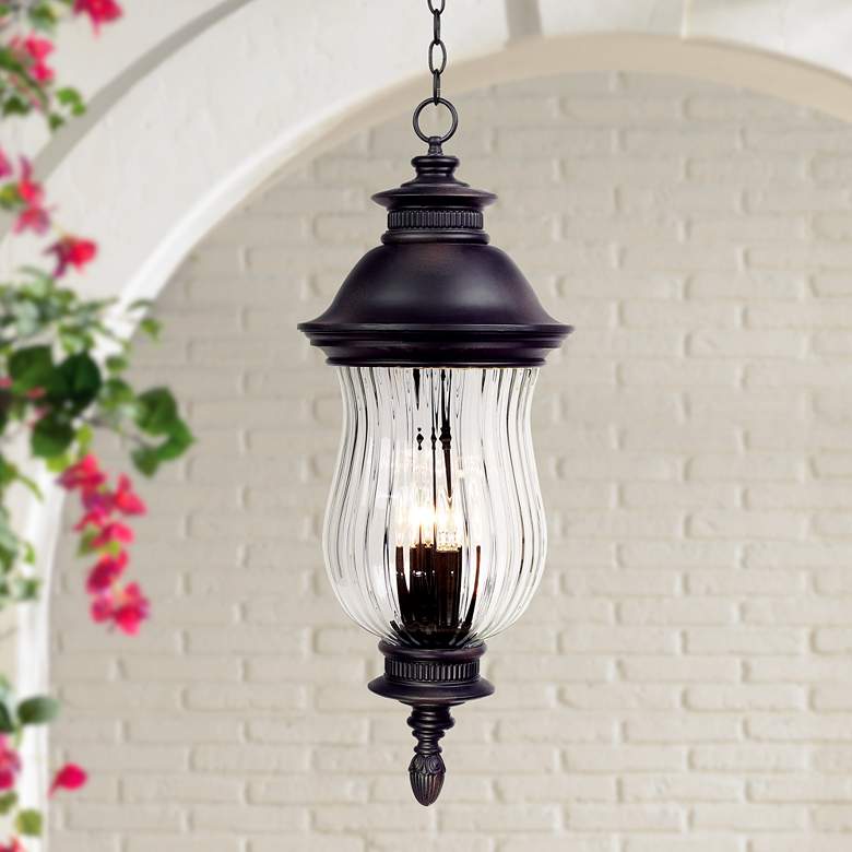 Newport Collection 30 1/4" High Outdoor Hanging Lantern