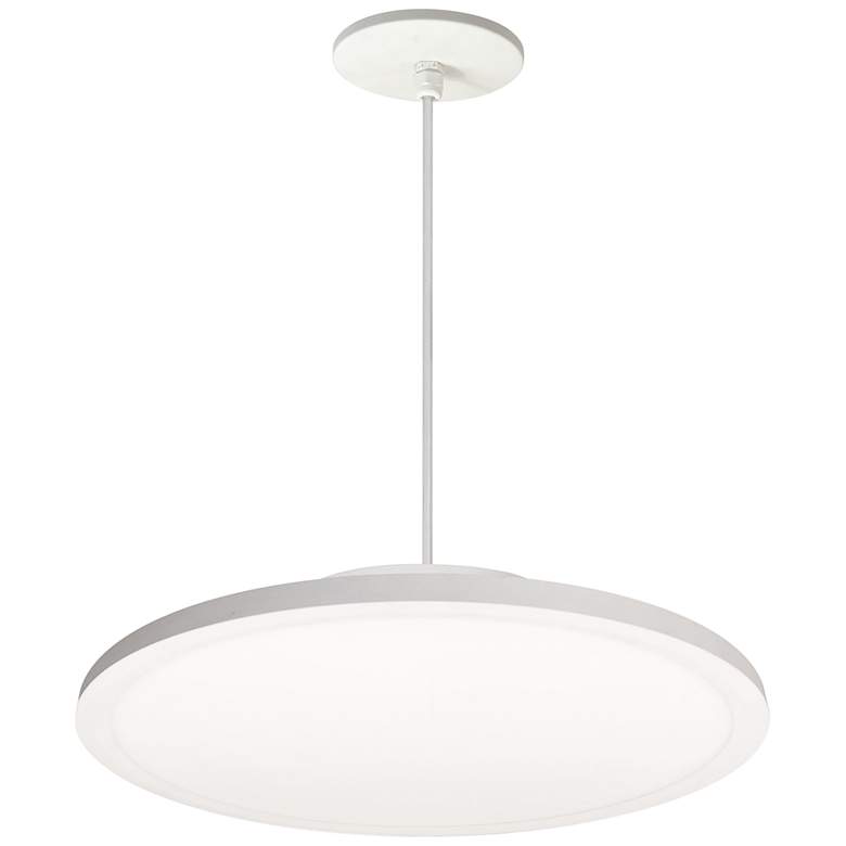 Nora ELO 16" Wide White 3000K LED Mini Pendant Light