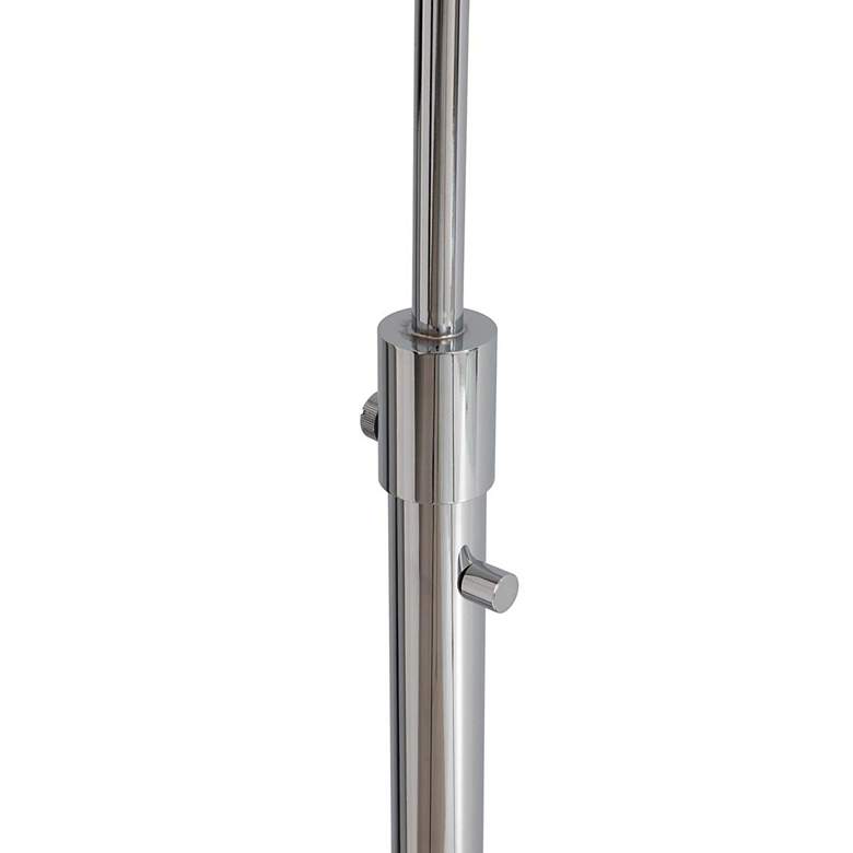 Nova Marilyn Polished Chrome Arc Floor Lamp