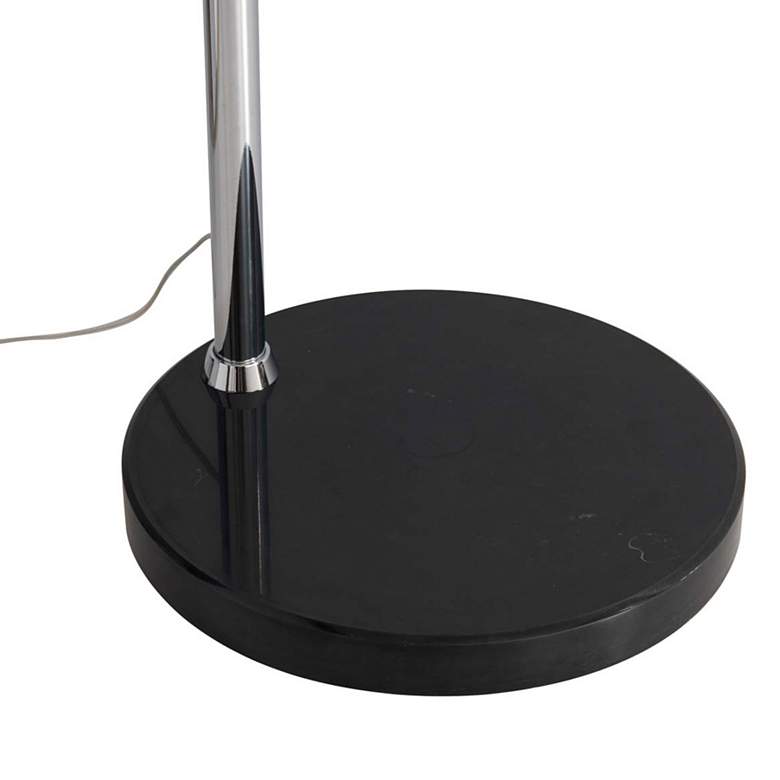 Nova Marilyn Polished Chrome Arc Floor Lamp