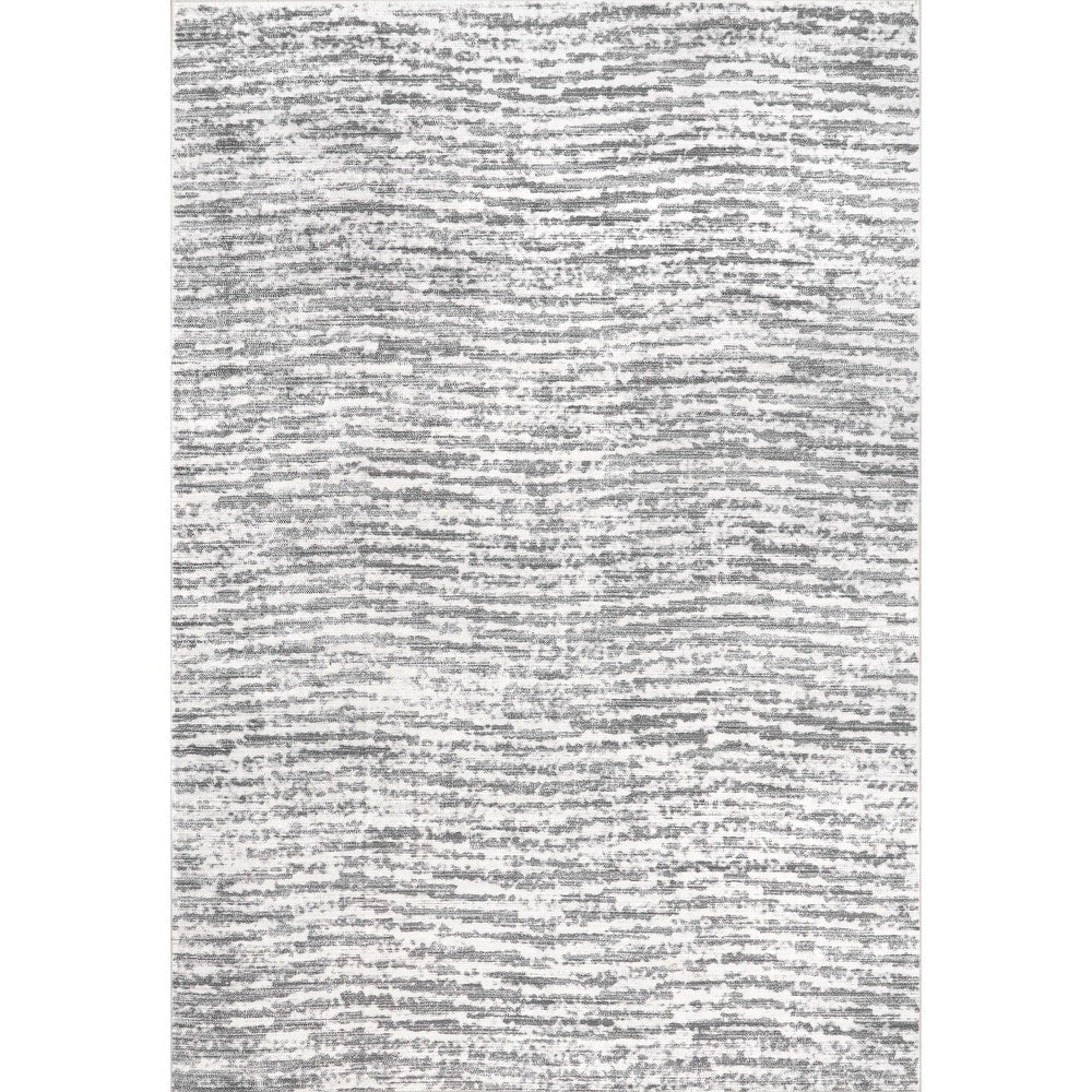 Avelina Abstract Stripes Machine Washable Area Rug